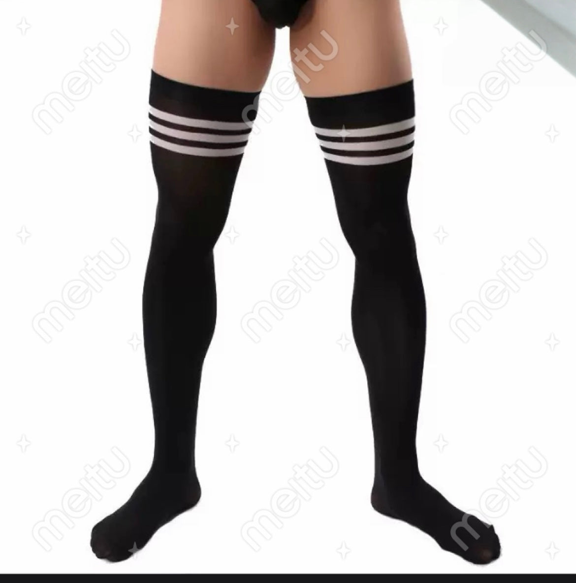 Knee-length stockings